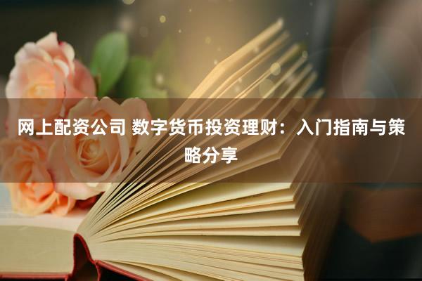 网上配资公司 数字货币投资理财：入门指南与策略分享