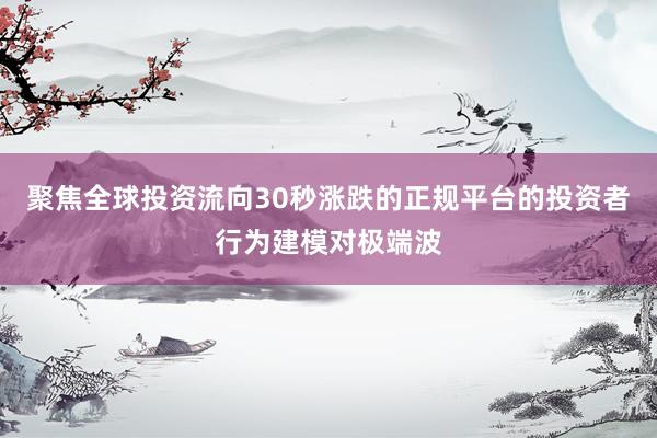 聚焦全球投资流向30秒涨跌的正规平台的投资者行为建模对极端波